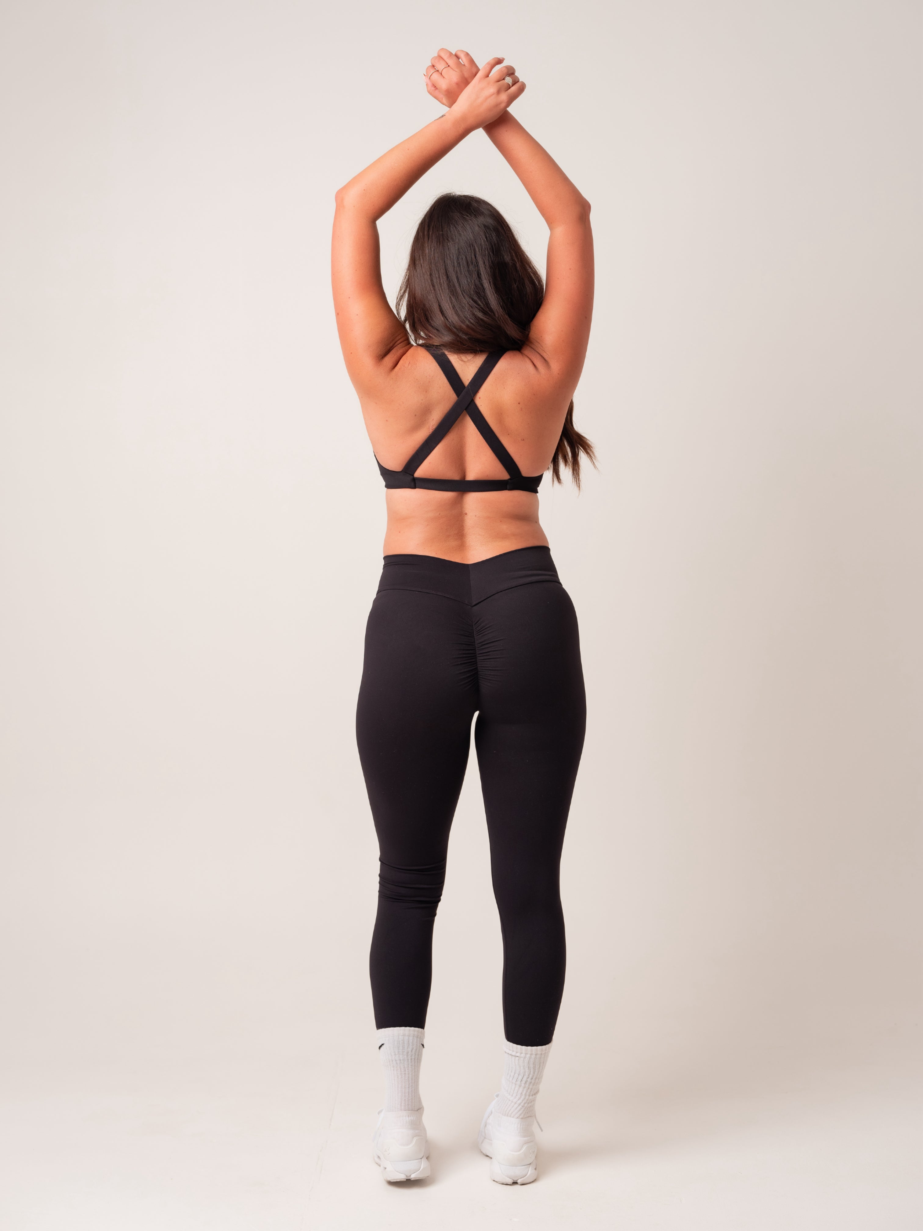 V Shape Tights - Black