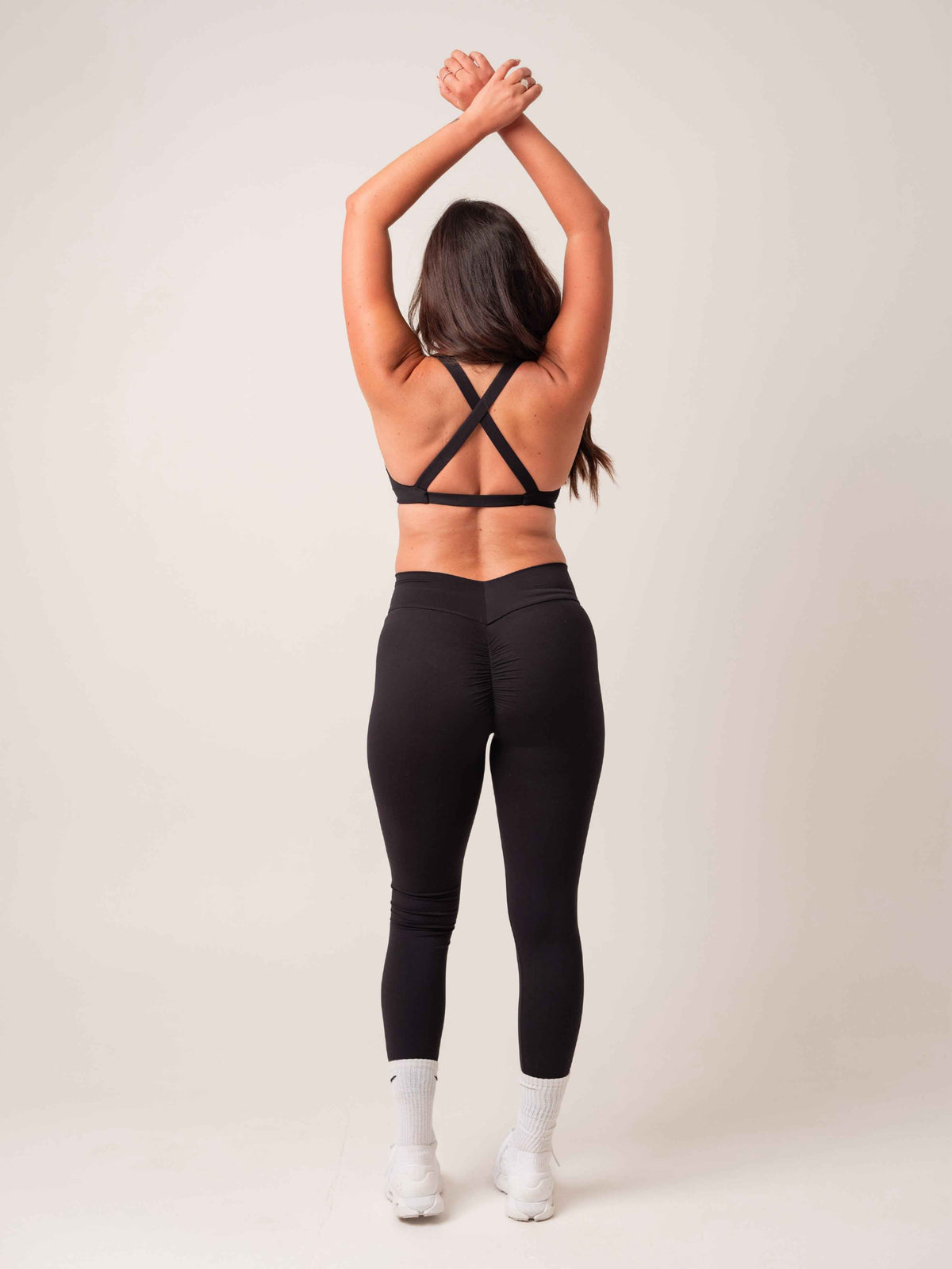 V Shape Tights - Black