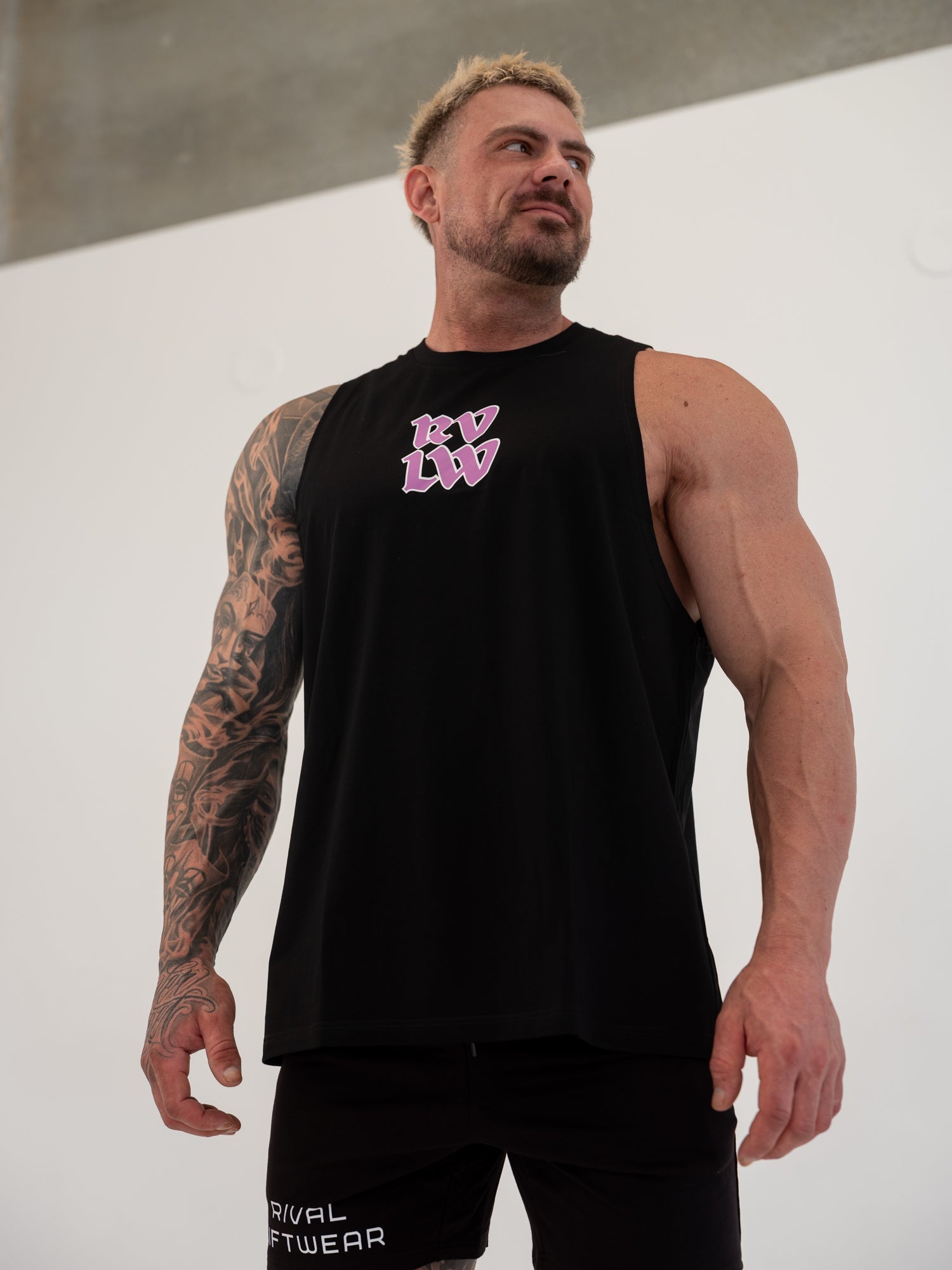RVLW Tank - Violet/Black
