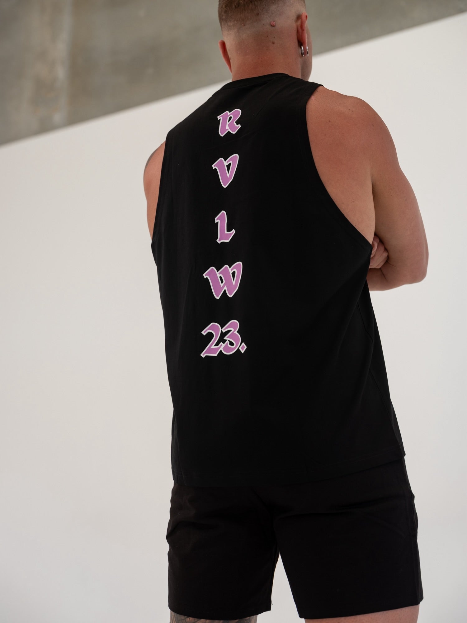 RVLW Tank - Violet/Black