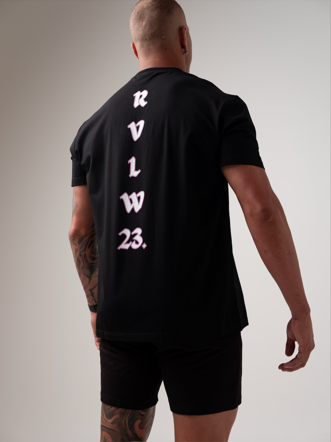 RVLW Tee - Black/Violet