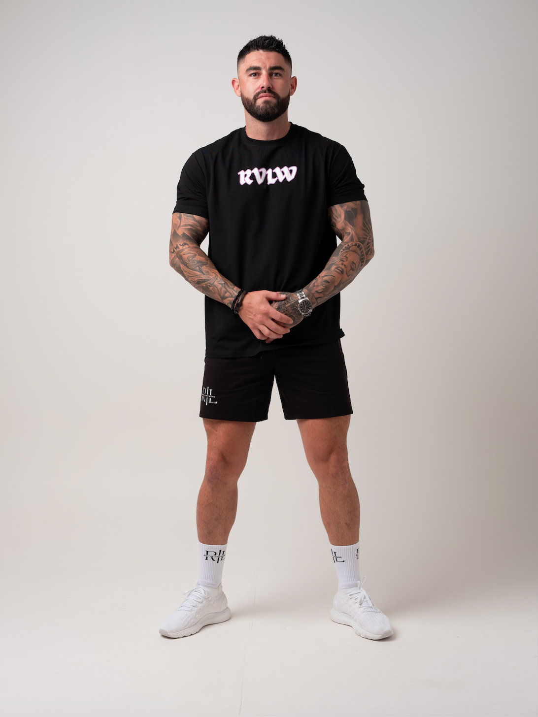 RVLW Tee - Black/Violet