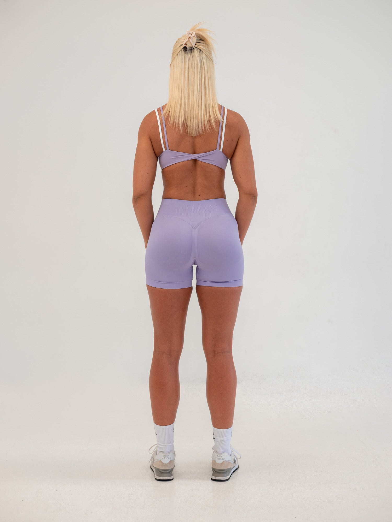 Two-Tone Crop - Lilac