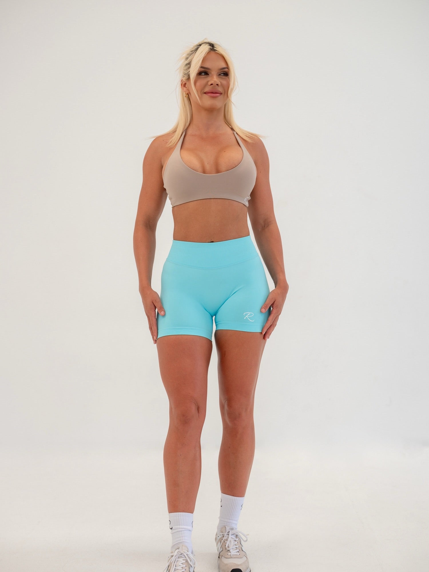 Seamless Shorts - Sky Blue