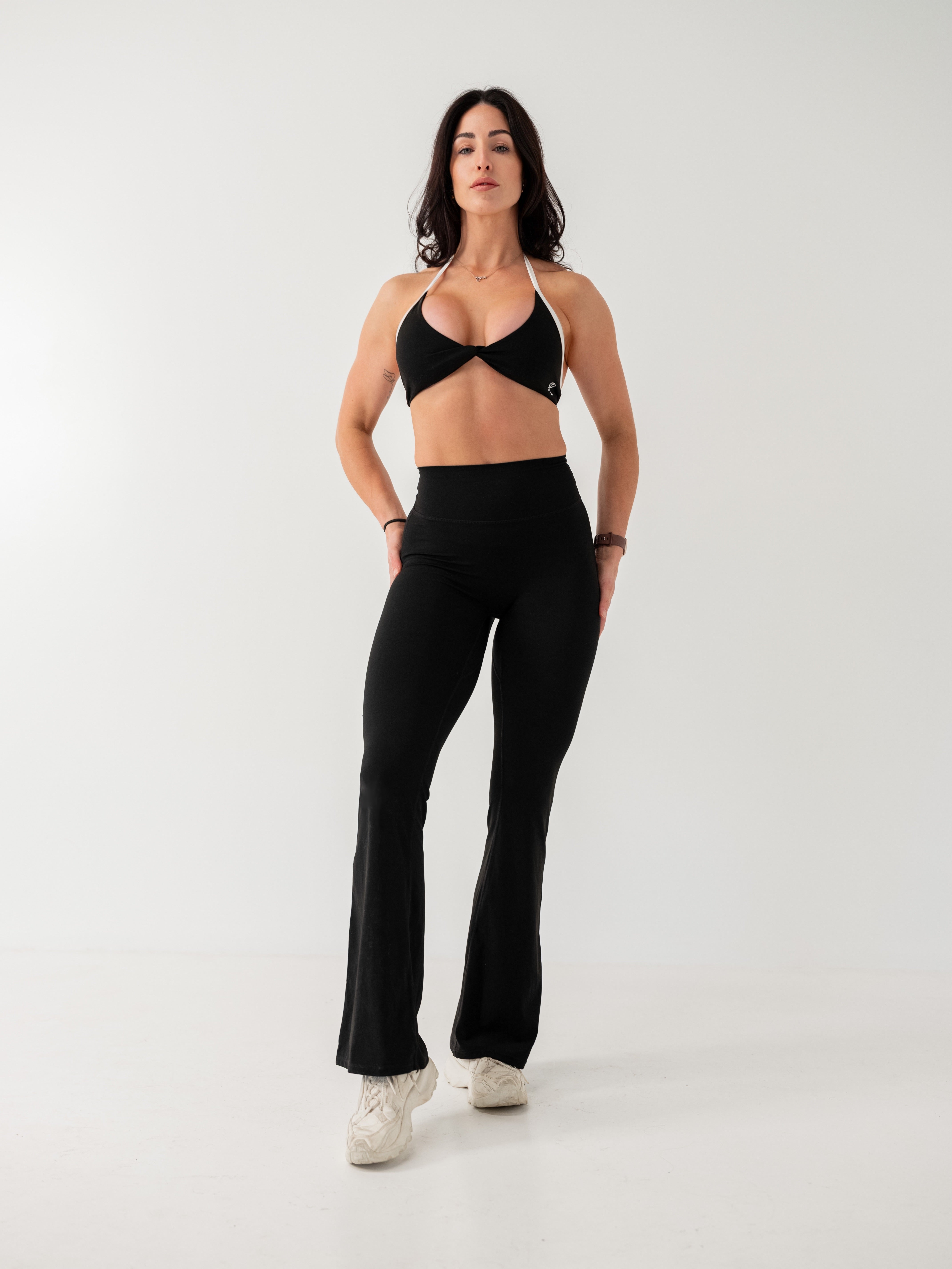 Flare Tights - Black