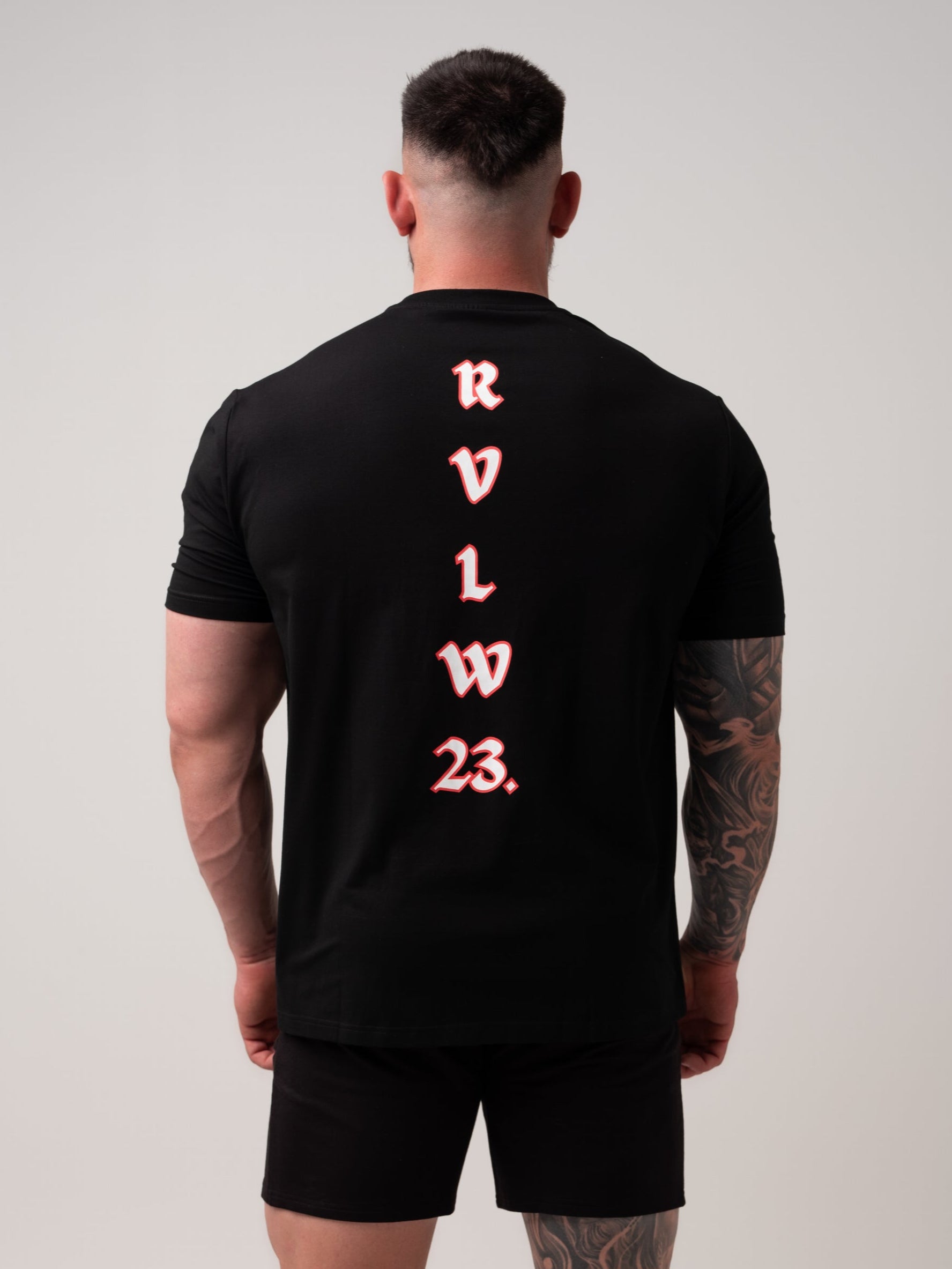 RVLW Tee - Black/Red