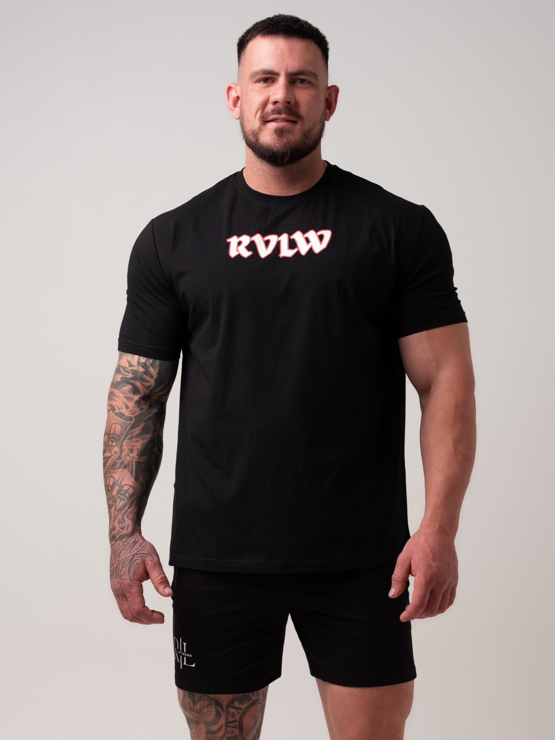 RVLW Tee - Black/Red