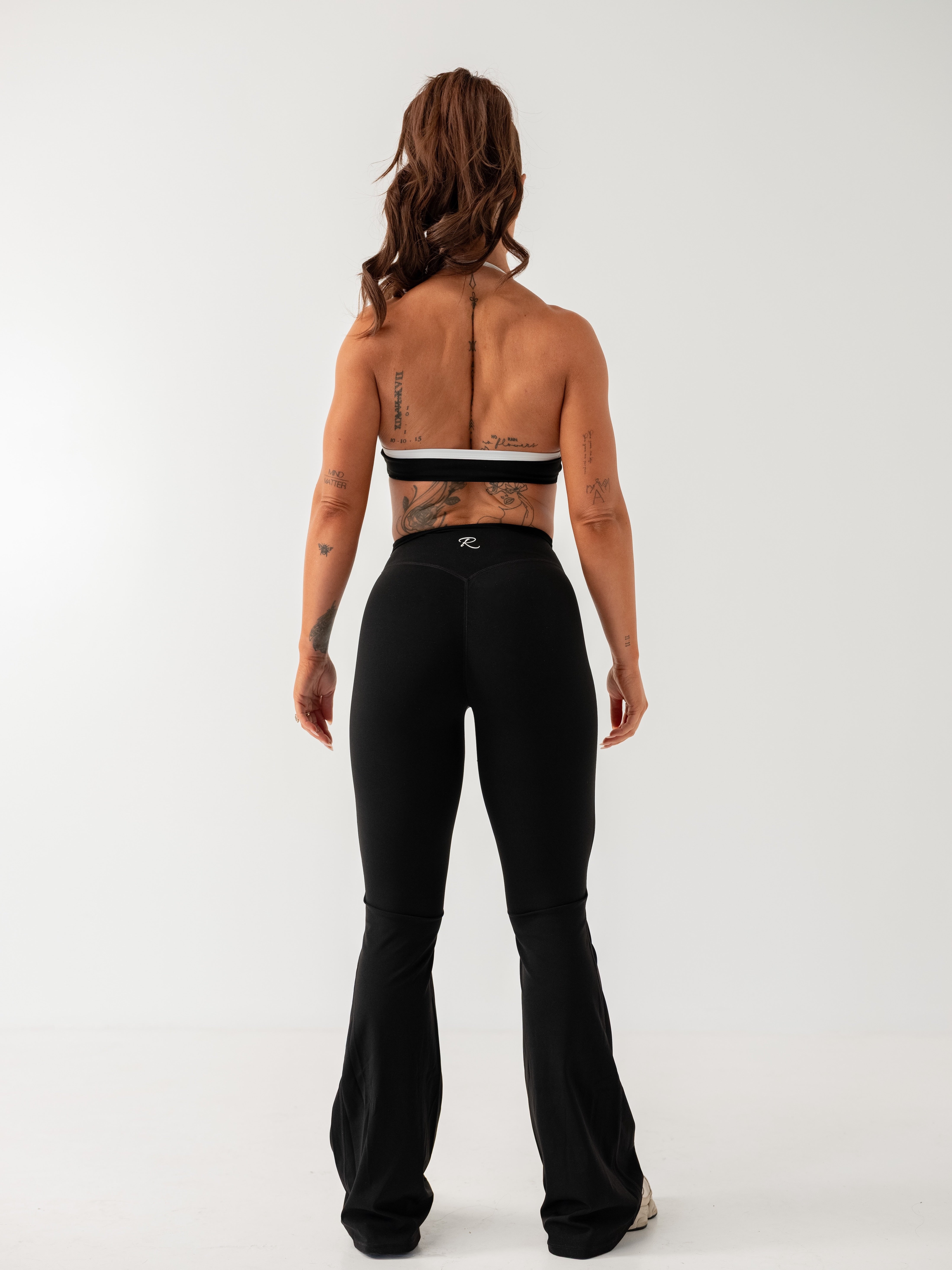 Flare Tights - Black
