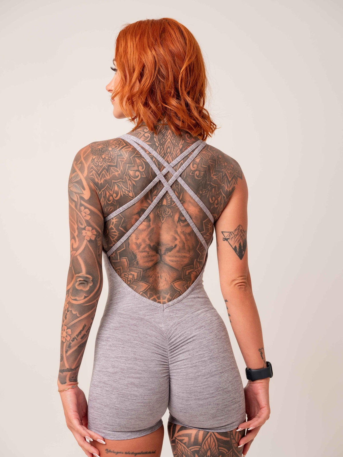 Sculpt Bodysuit - Marle Grey