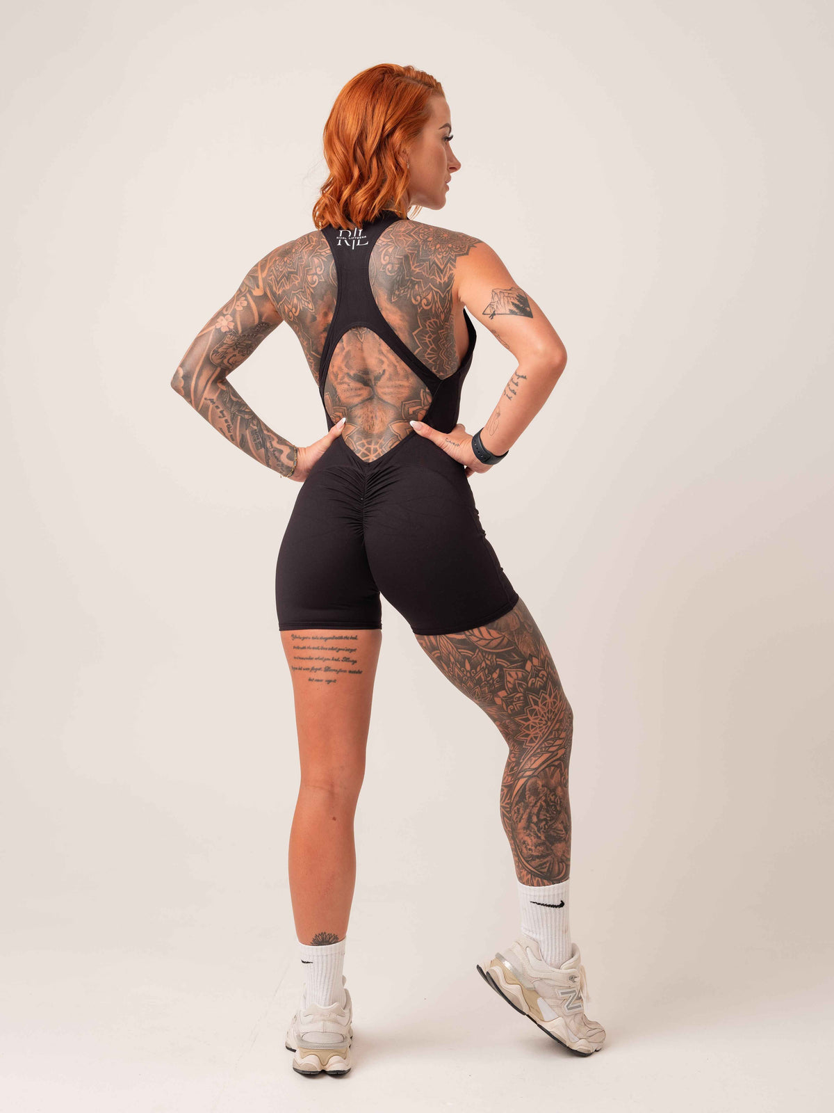 Zip Bodysuit - Black
