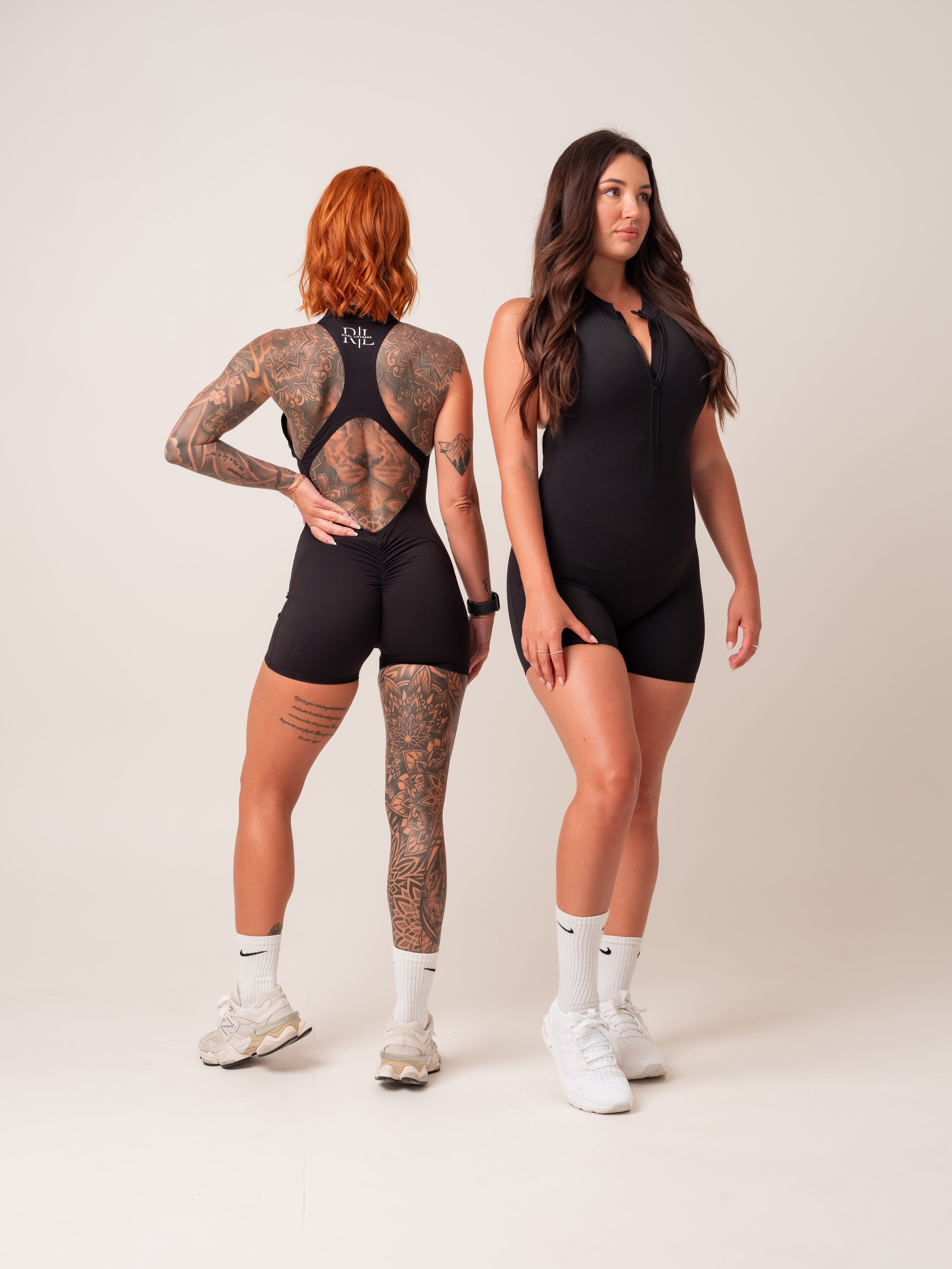 Zip Bodysuit - Black