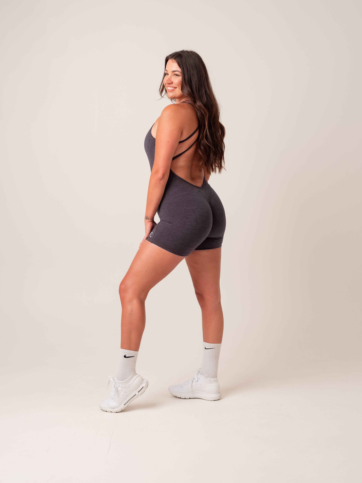 Sculpt Bodysuit - Dark Grey
