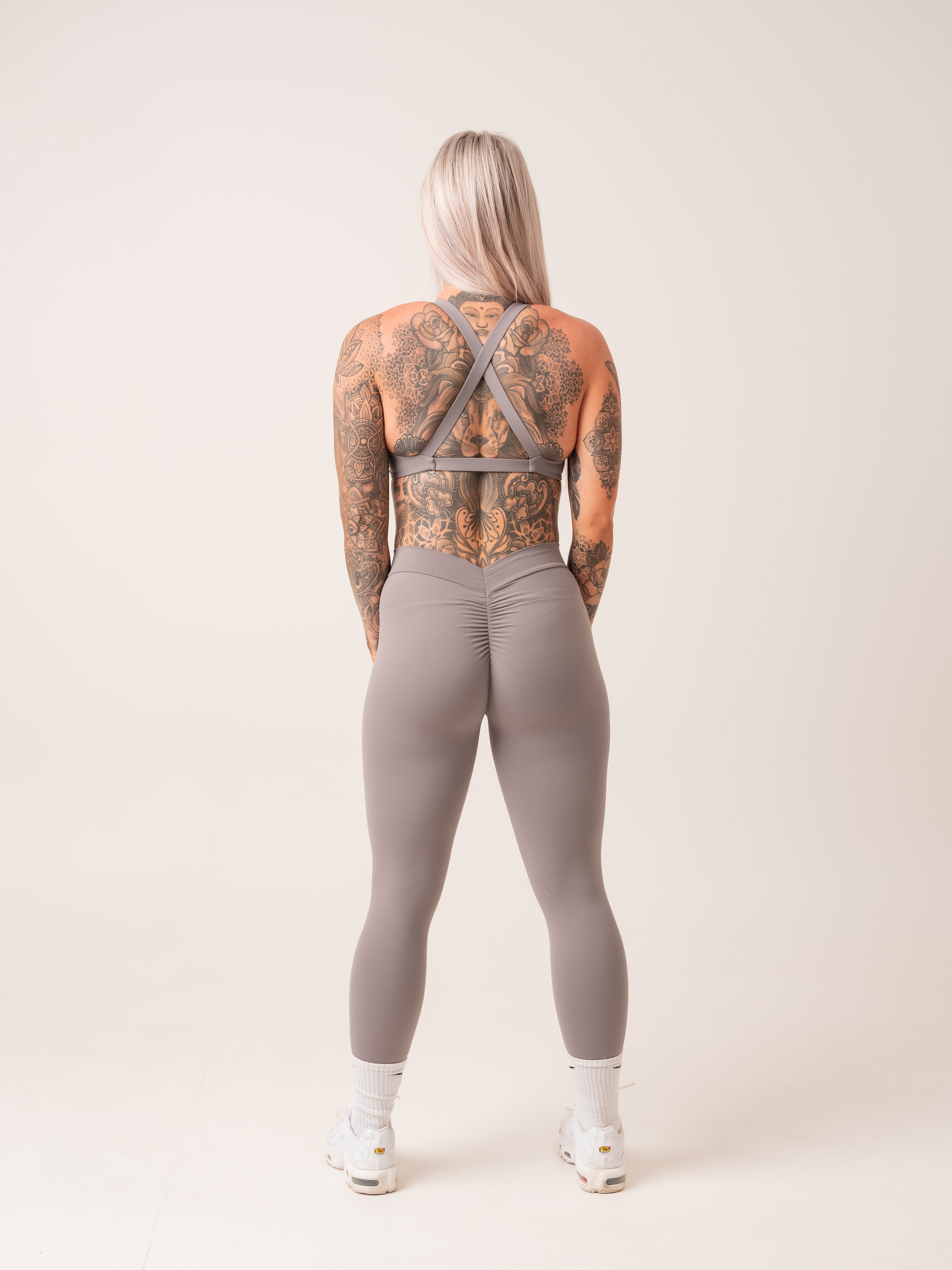 Twist Crop - Grey