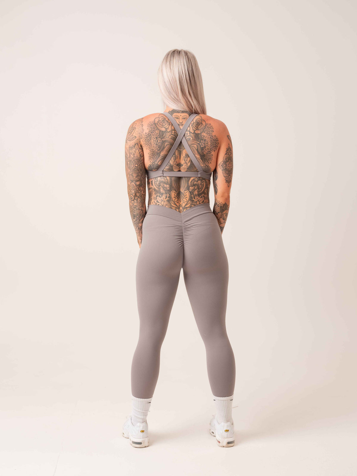 Twist Crop - Grey