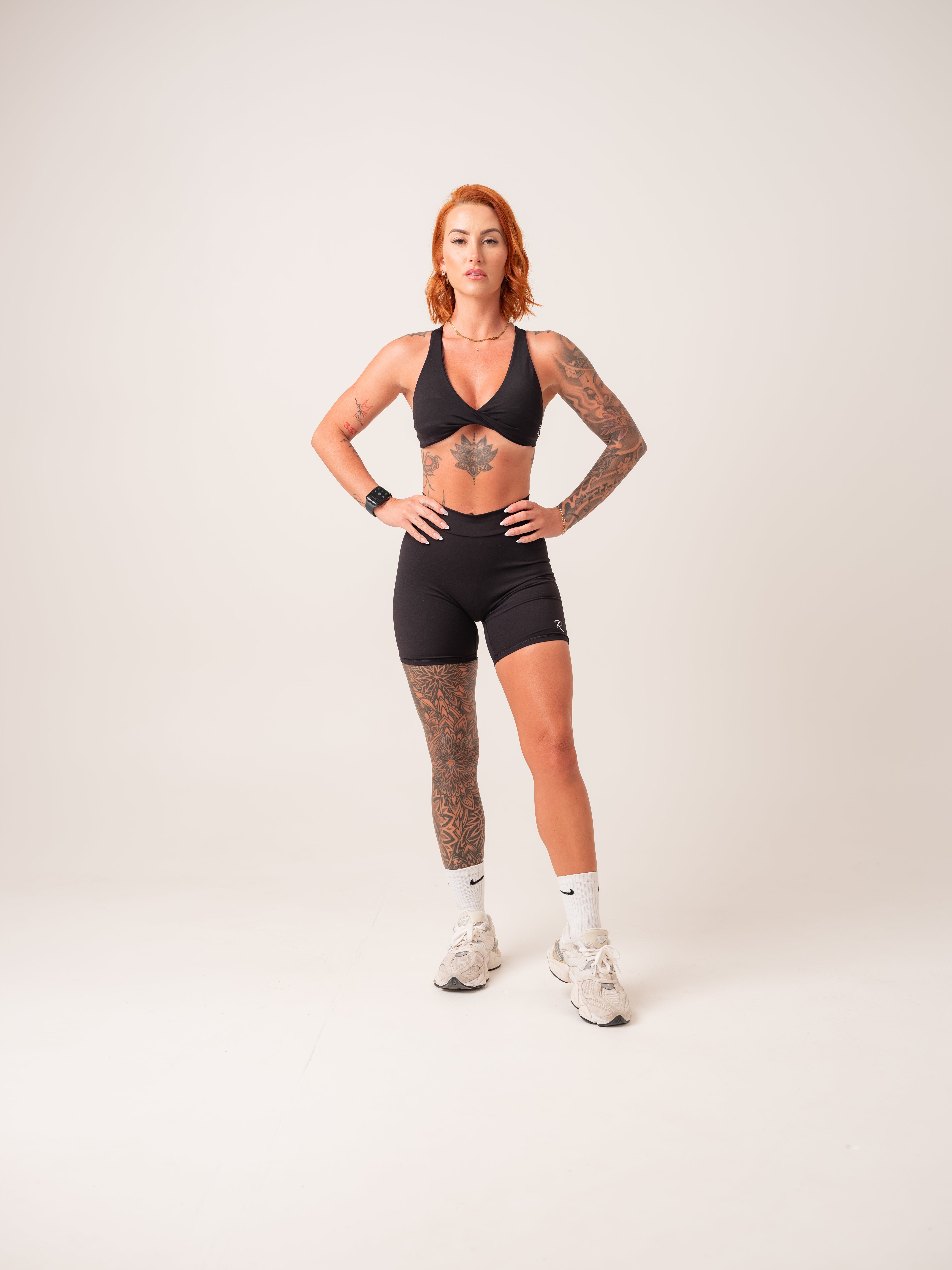 Twist Crop - Black