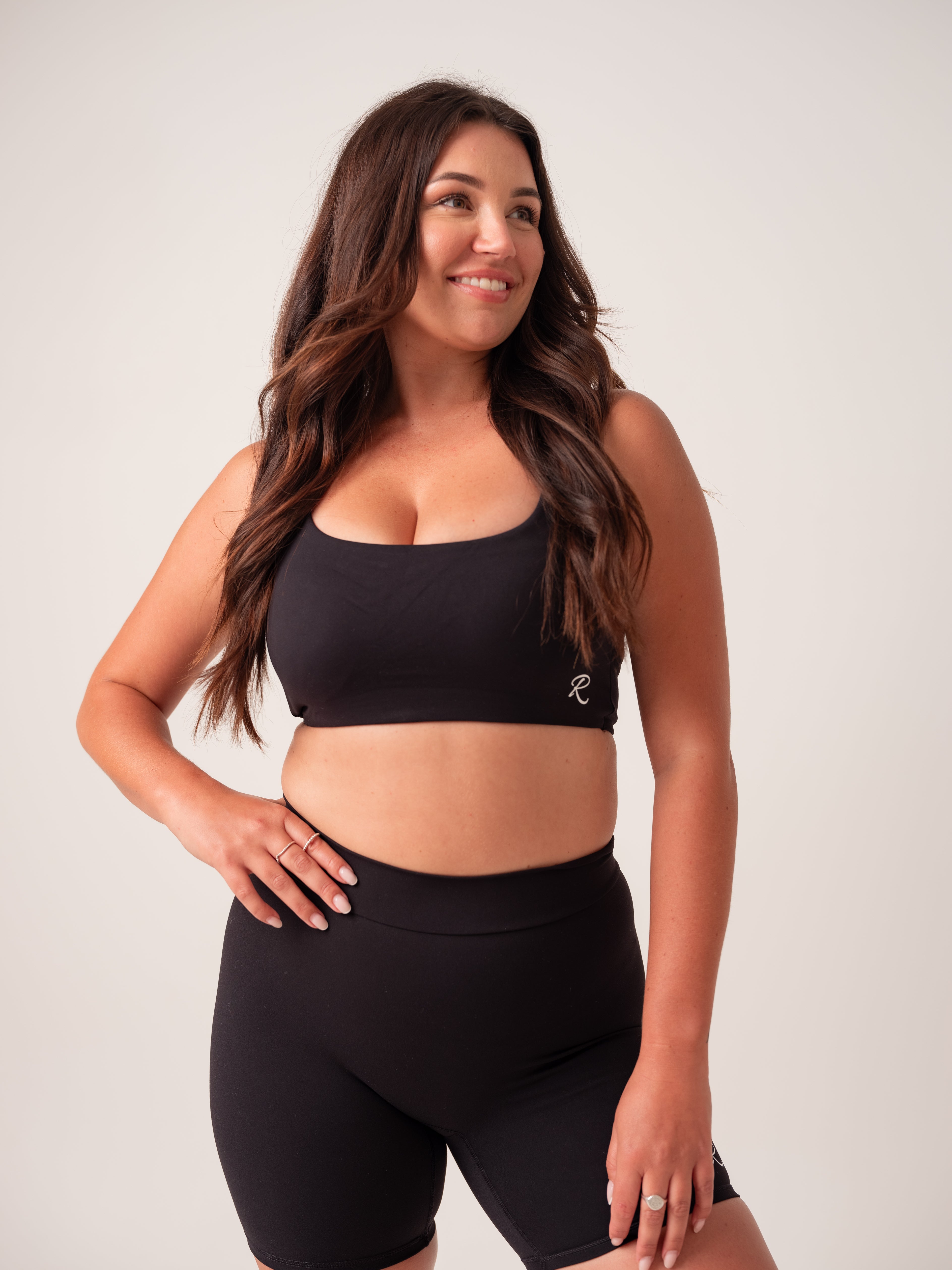 Statement Crop - Black