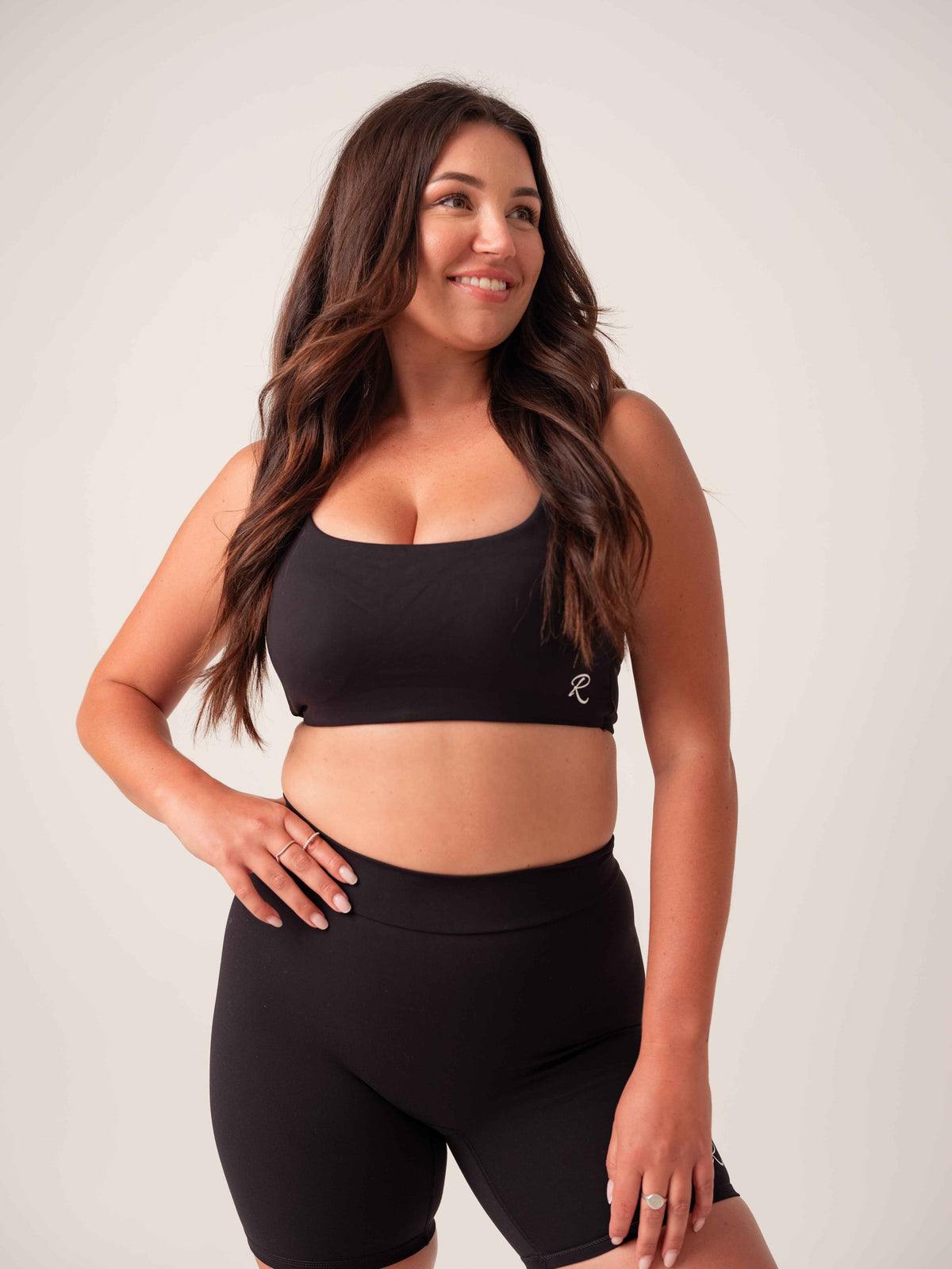 Statement Crop - Black