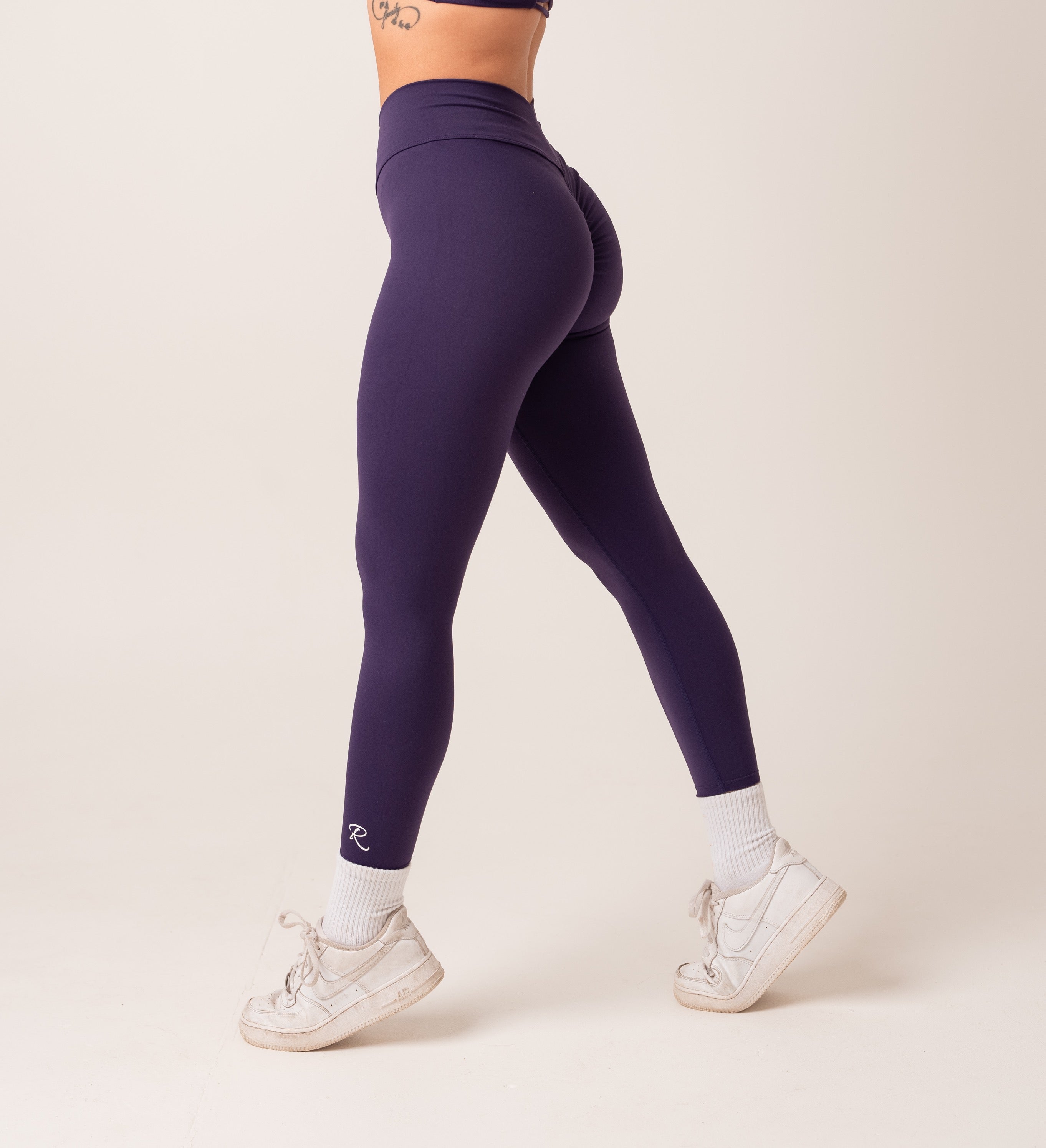 V Shape Tights - Blue