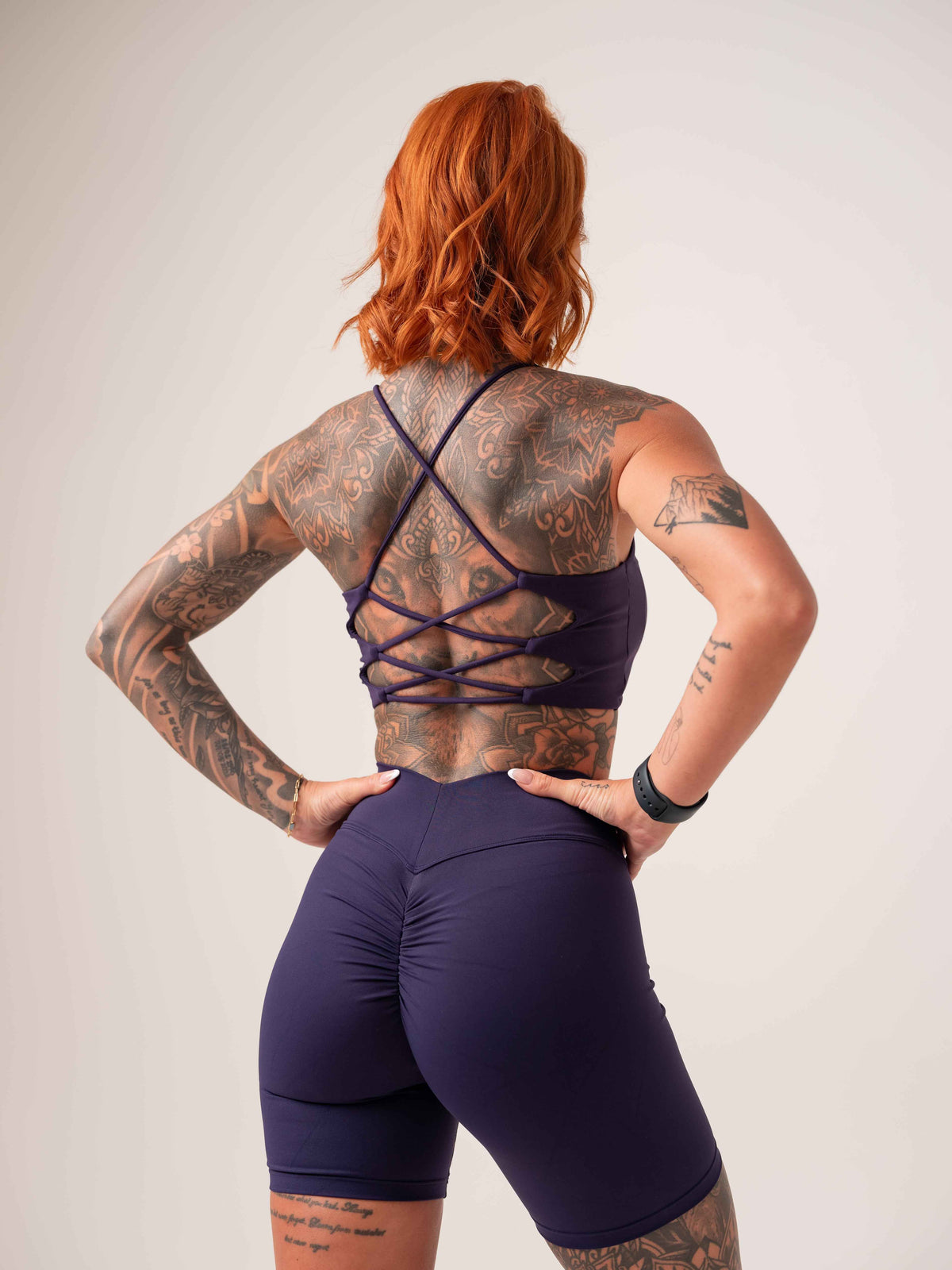 Statement Crop - Blue