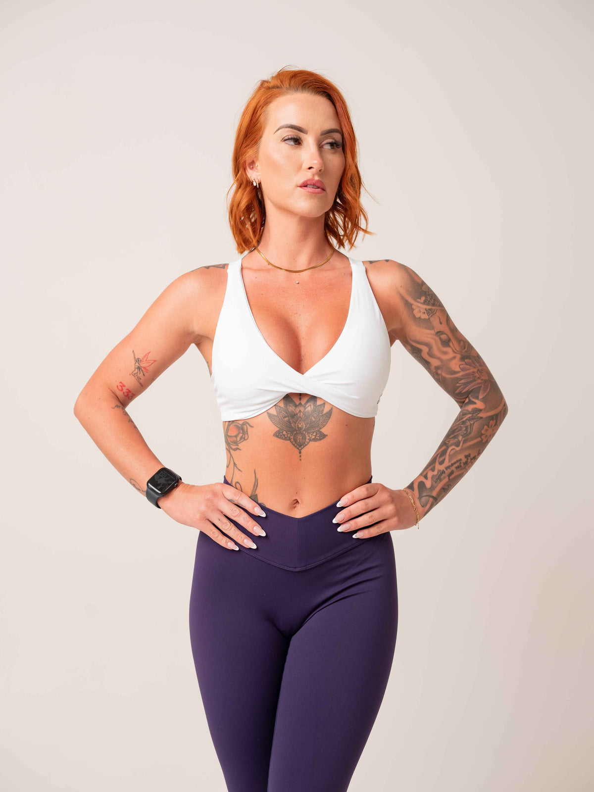 Twist Crop - White