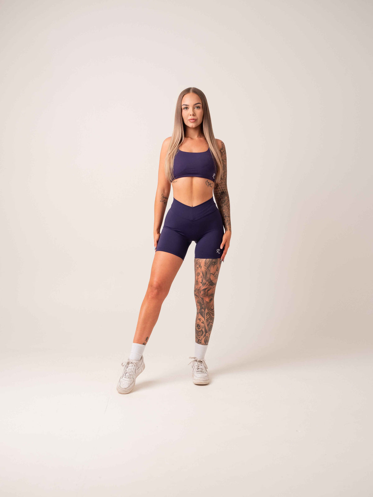 Statement Crop - Blue