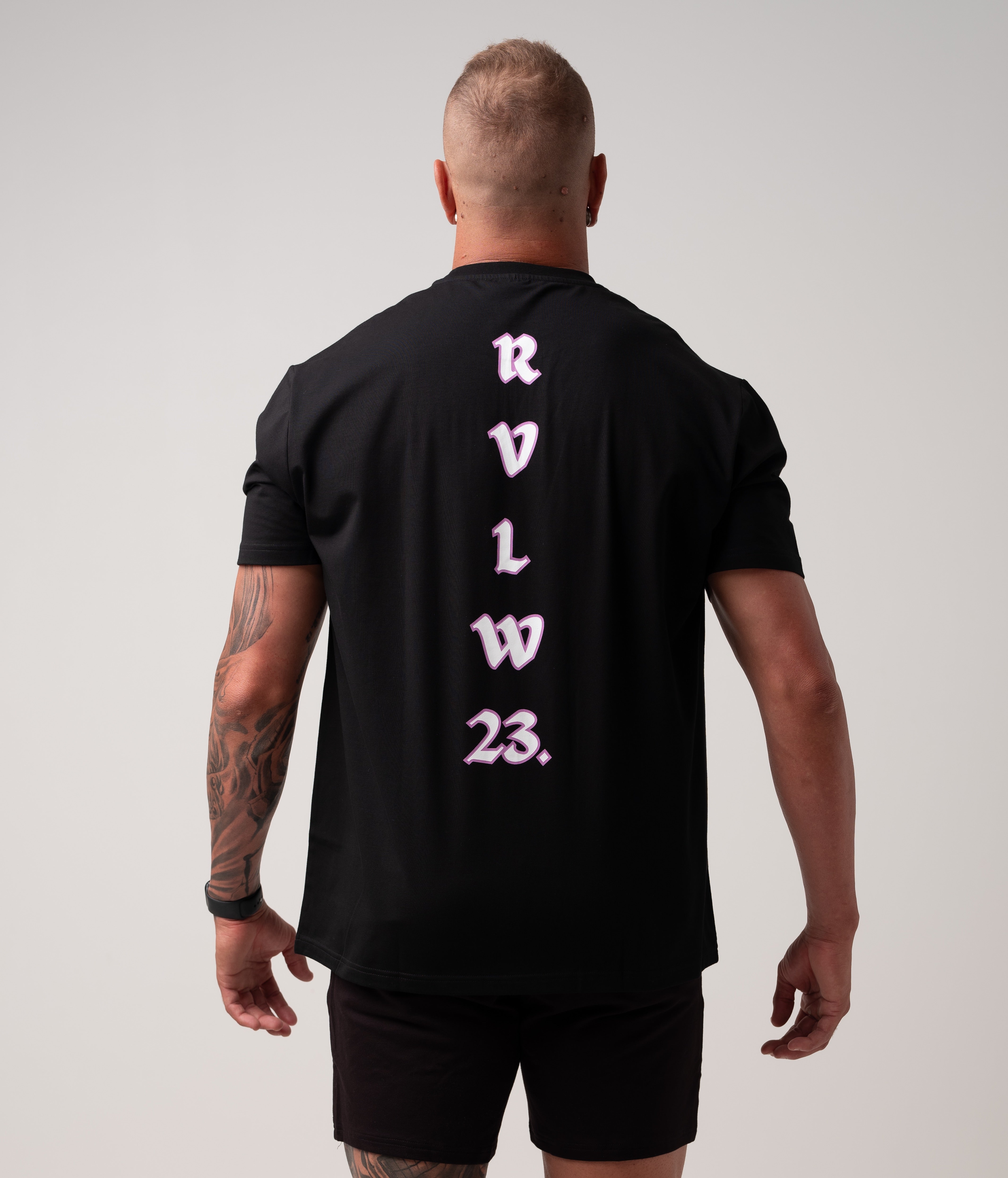 RVLW Tee - Black/Violet