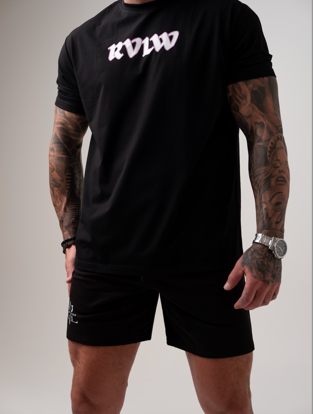 RVLW Tee - Black/Violet
