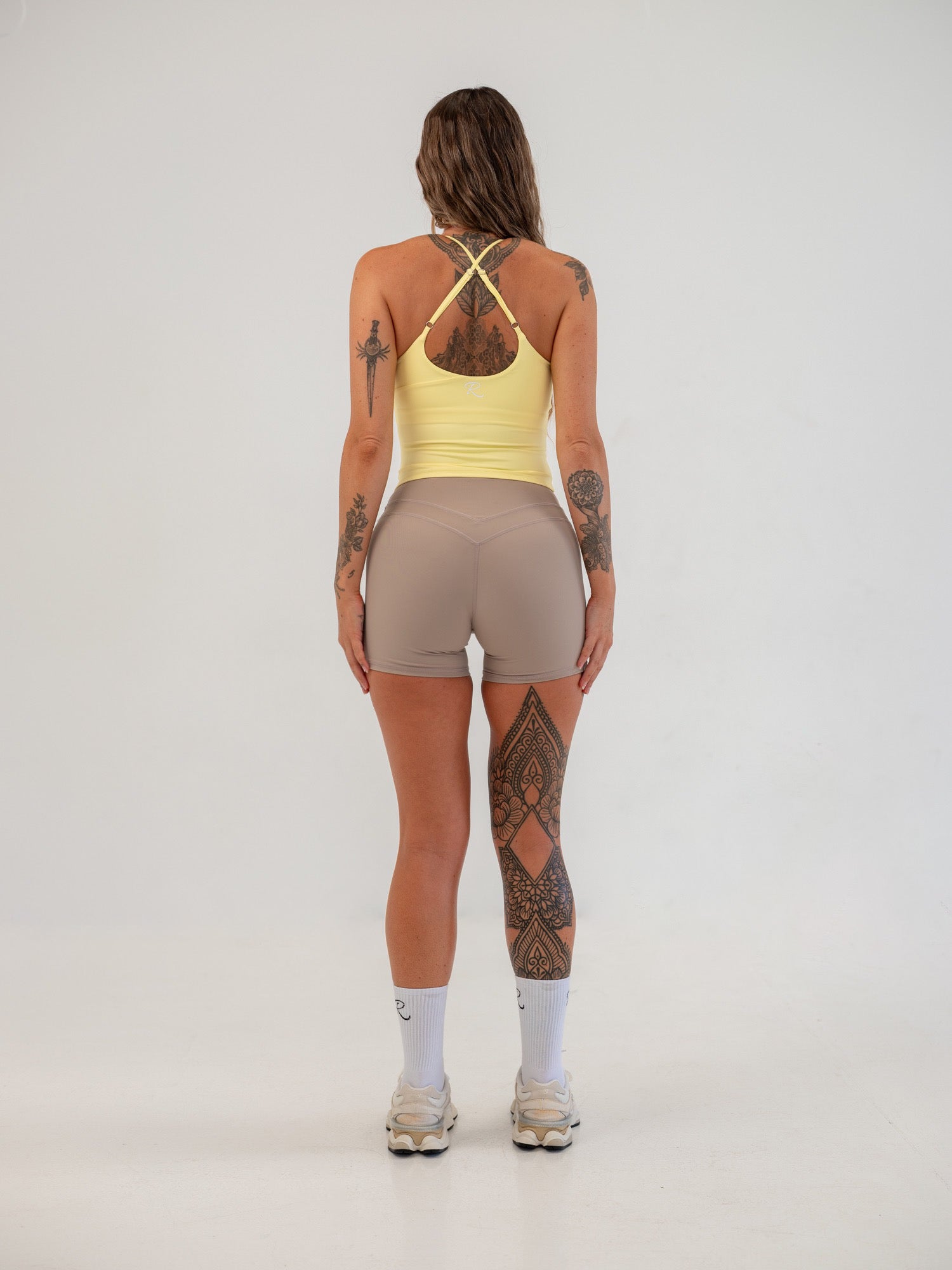 Perform Longline Singlet - Yellow