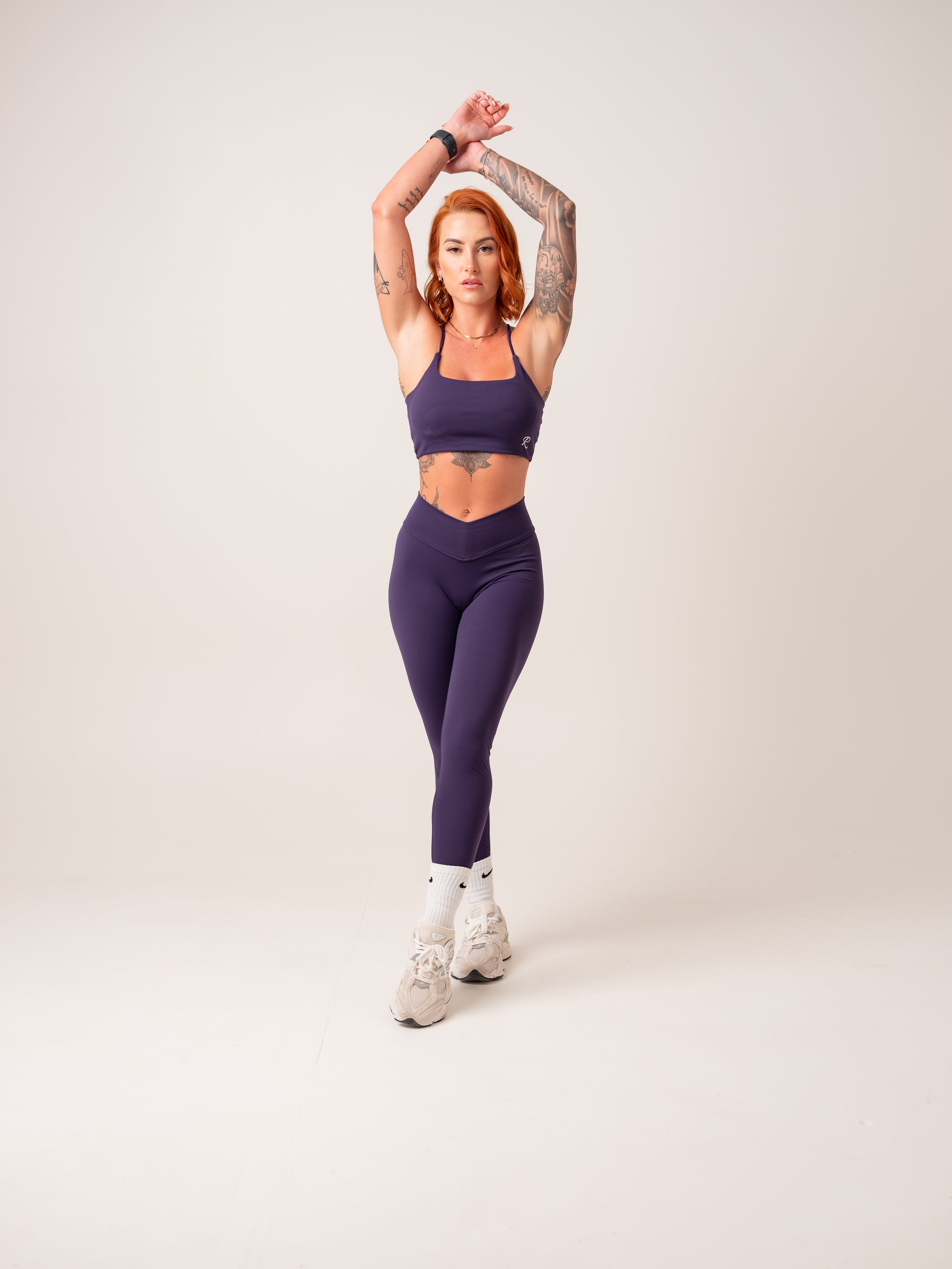 Statement Crop - Blue
