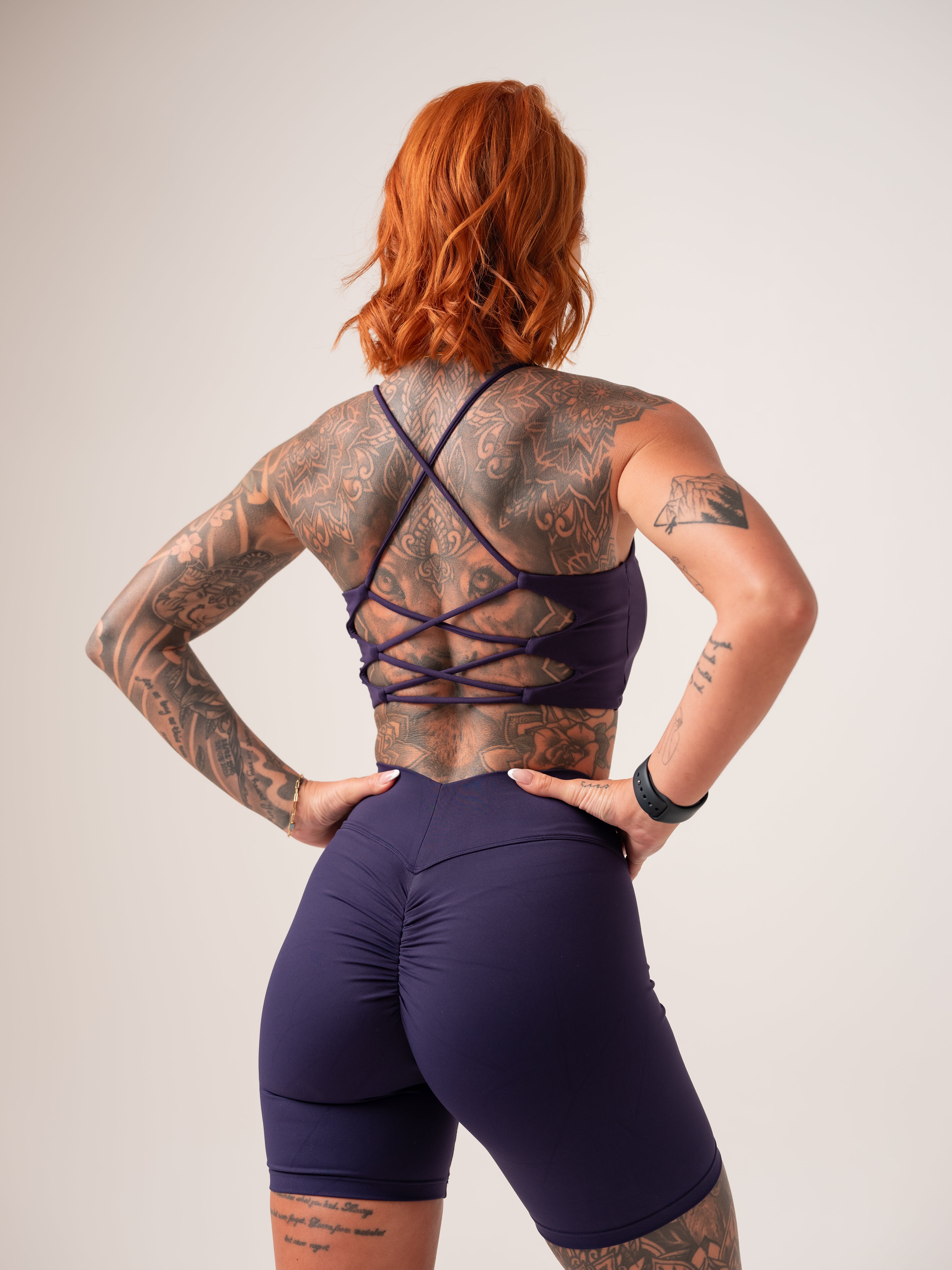 Statement Crop - Blue