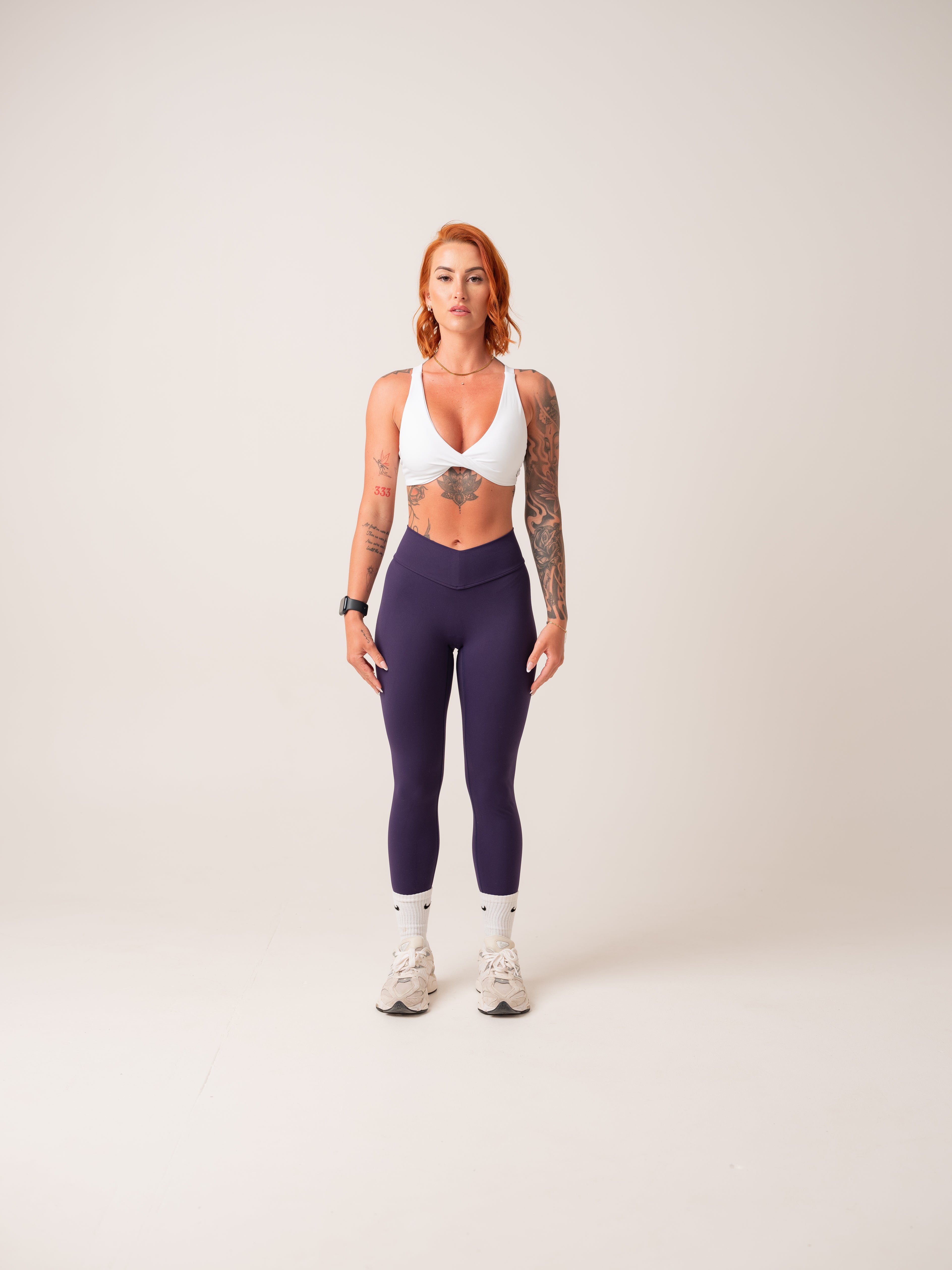 Twist Crop - White