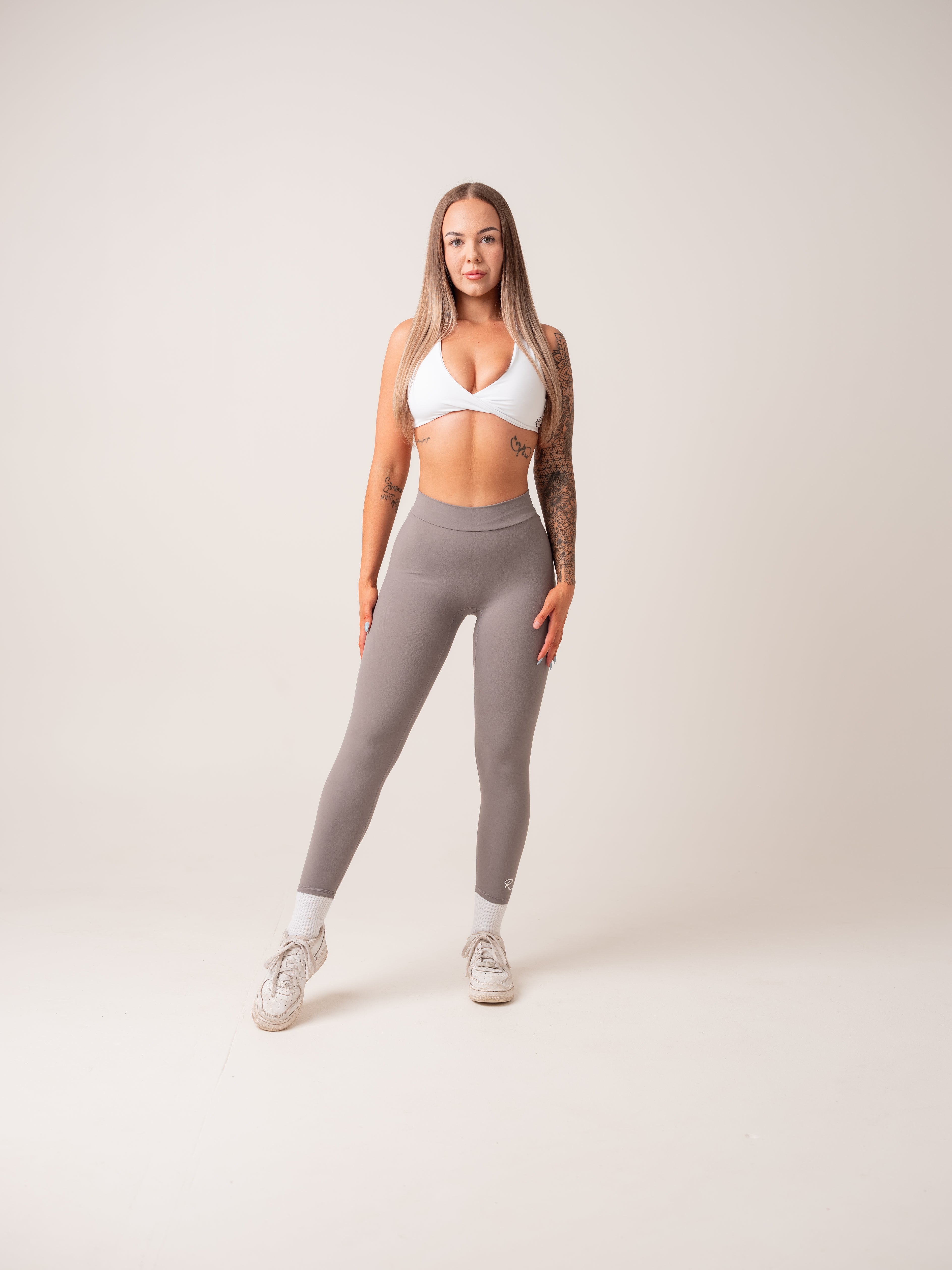 Twist Crop - White