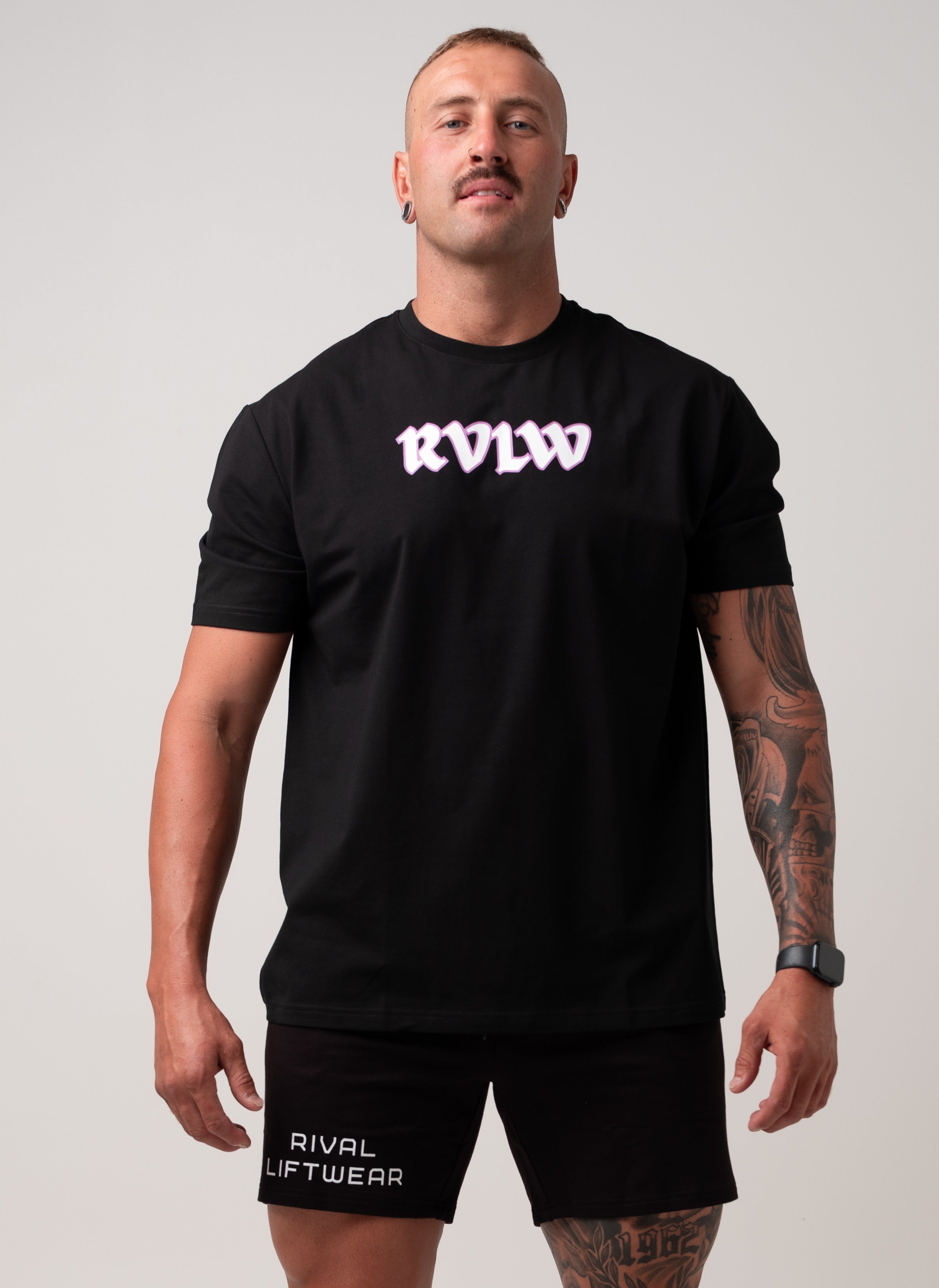 RVLW Tee - Black/Violet