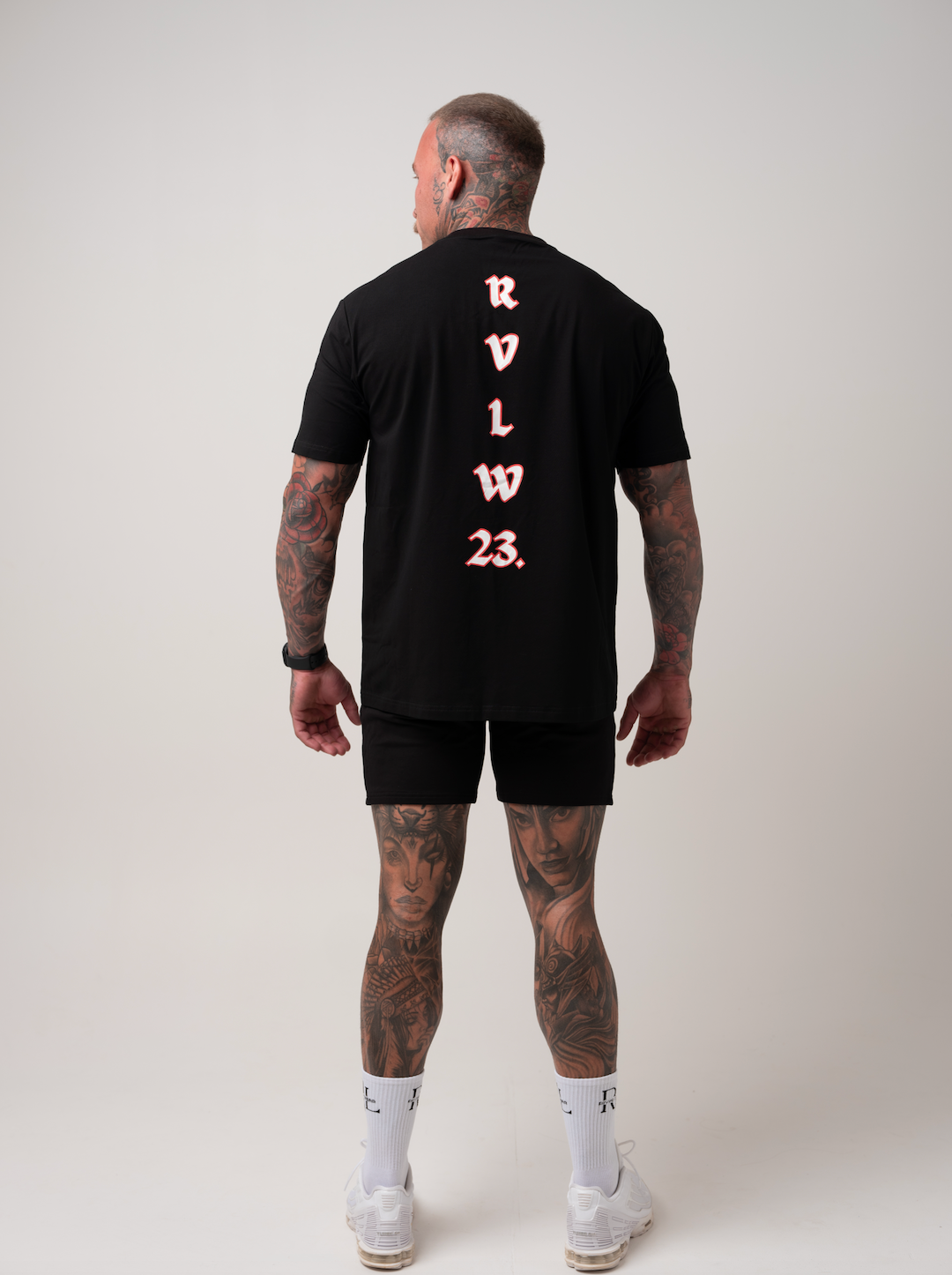 RVLW Tee - Black/Red
