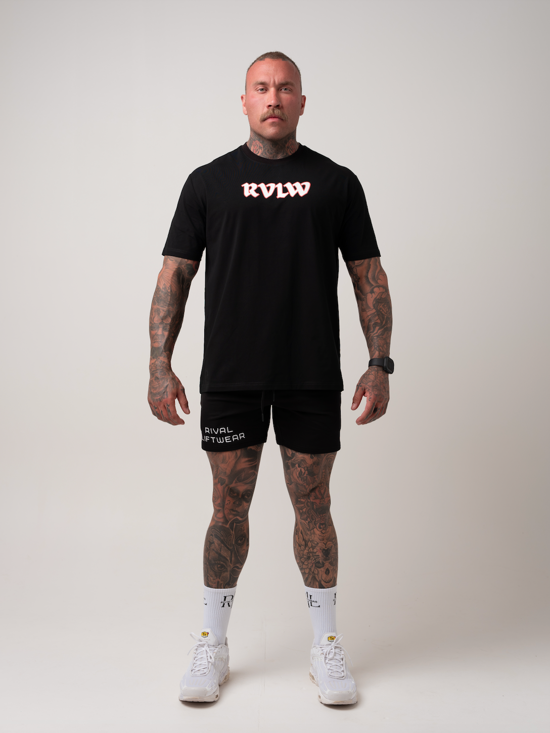 RVLW Tee - Black/Red