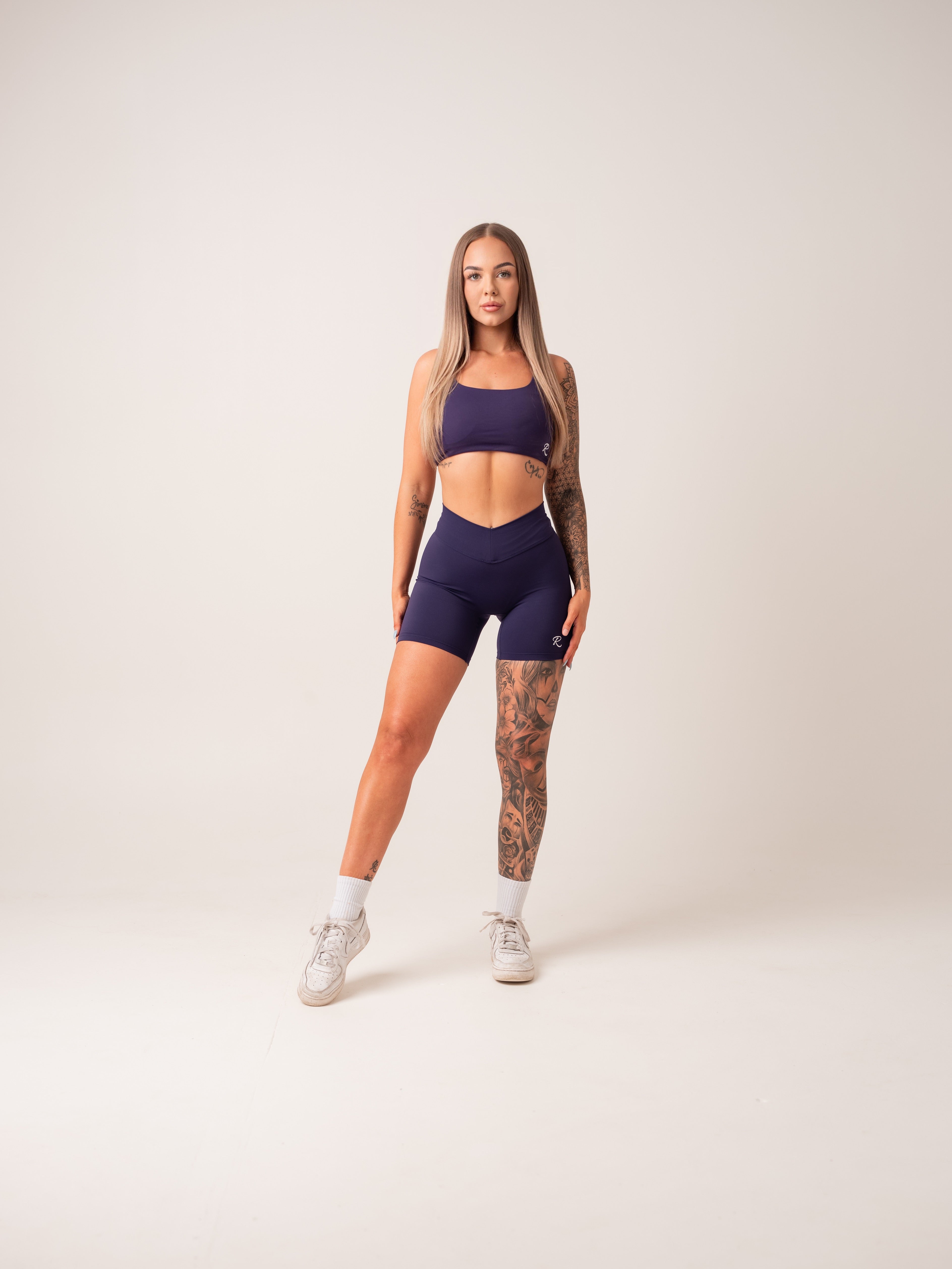 Statement Crop - Blue